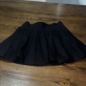 SHEIN Black Skater Skirt